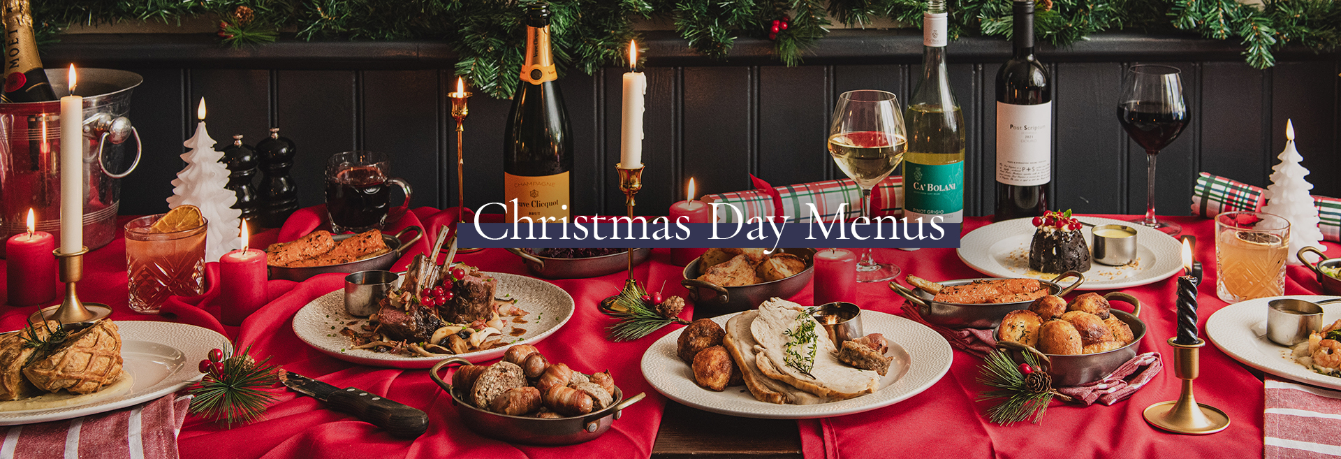 Christmas Day dinner at The Devonshire Arms